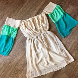 Off shoulder boutique dress