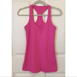 LULULEMON COOL RACERBACK TANK (HOT PINK)