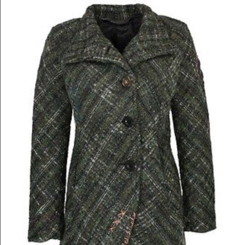 Desigual wool bleand Dream coat