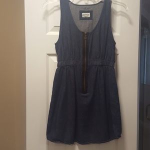 DEREK HEART CUTE BLUE JEAN DRESS