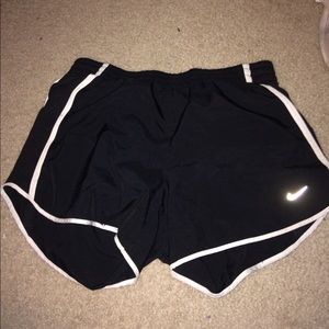 Black Nike shorts