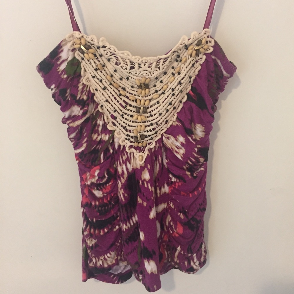 ✨SALE✨XOXO purple top