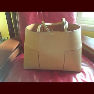 Tory Burch block T tote