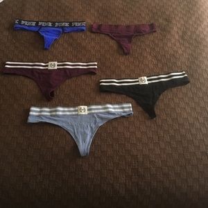 Victoria secret pink thongs