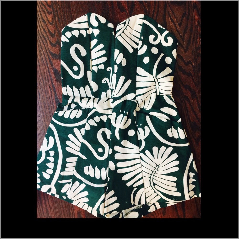 Strapless Romper