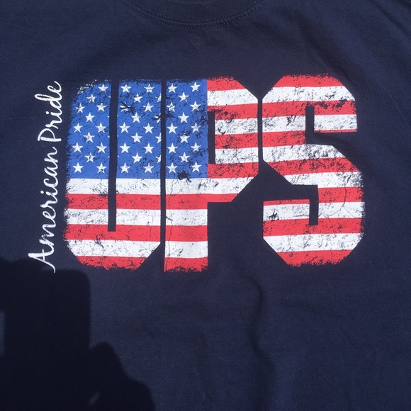 NWOT Blue UPS 4th of July T-Shirt size 3xL. - Picture 4 of 5