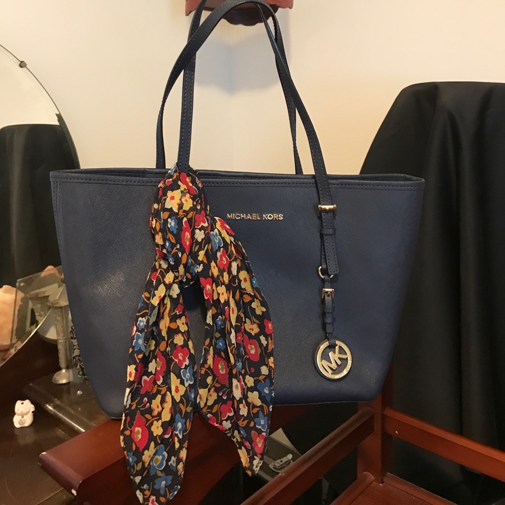 Michael Kors Saffiano Leather Small Tote