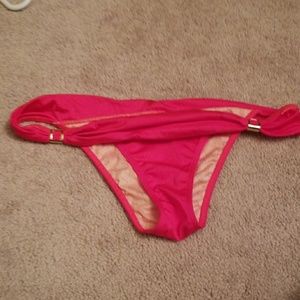 Red bikini bottoms