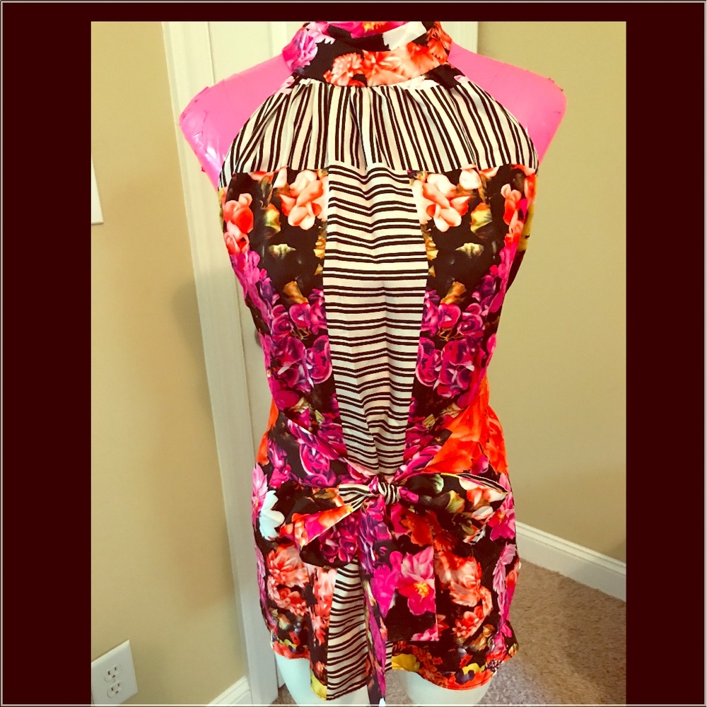 Etcetera silk top size 6