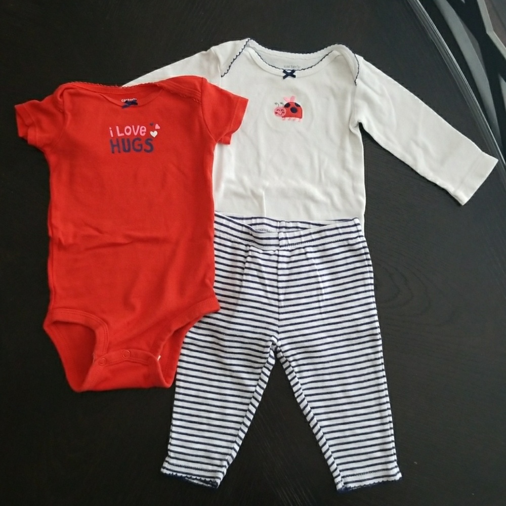 3 piece onesie set