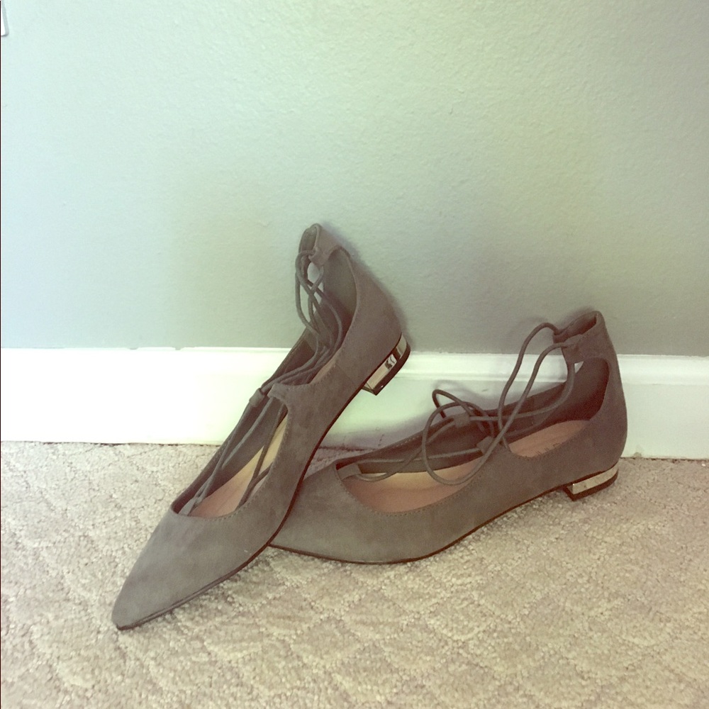 Lace Up Flats