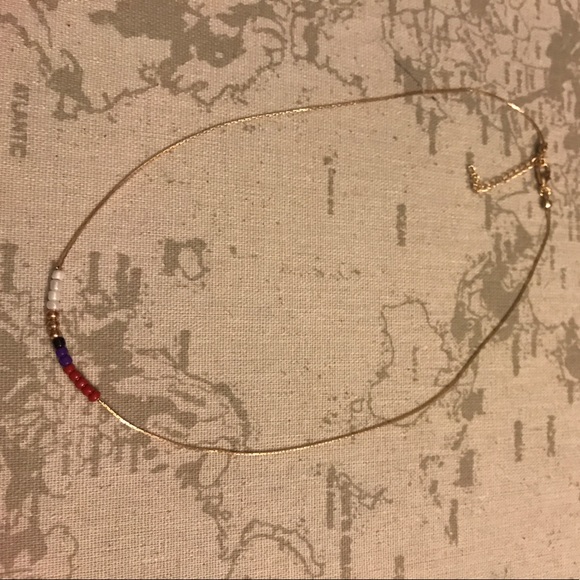 Beaded Boho Necklace - Picture 2 of 3