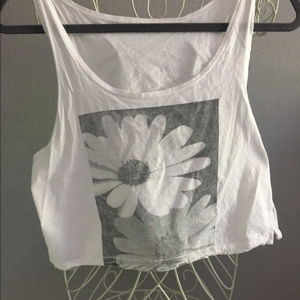 Sunflower crop top