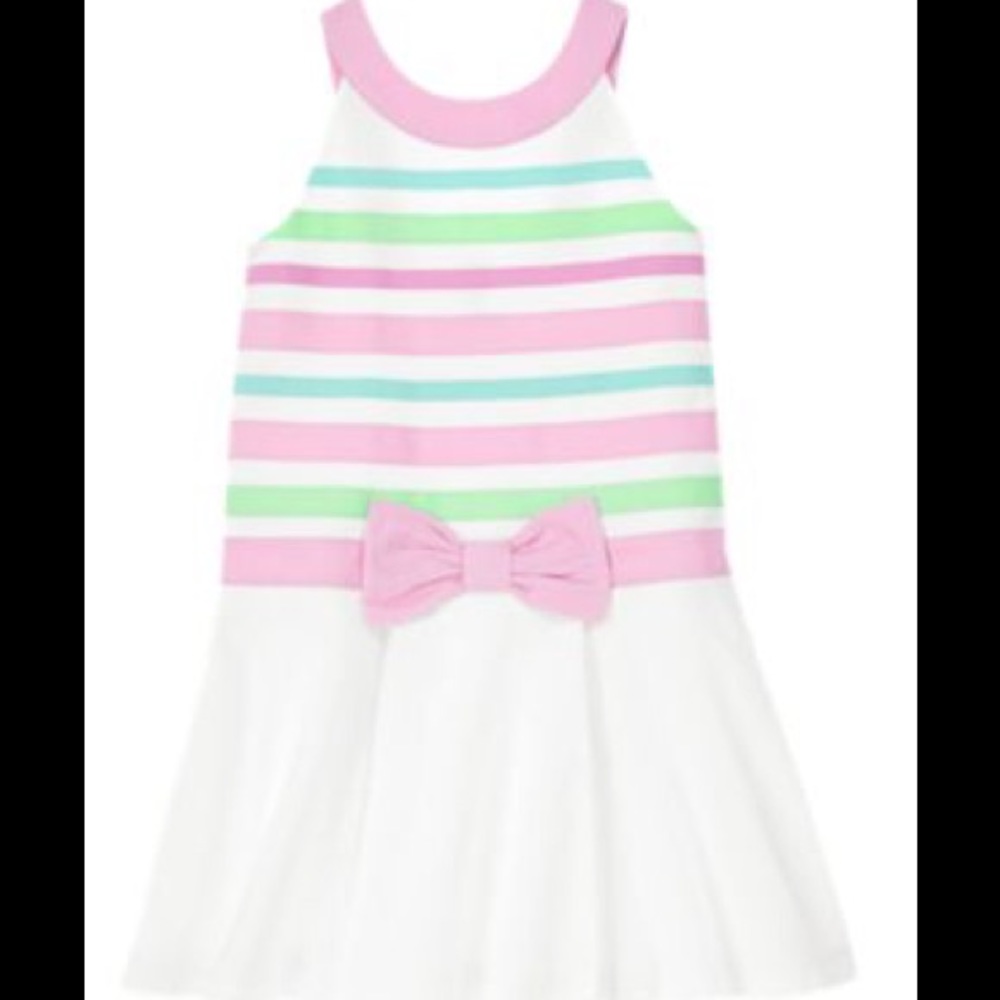 Gymboree Girls Pleated Skirt Ribbon Dress. Size 5.