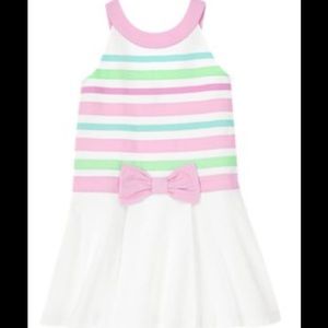 Gymboree Girls Pleated Skirt Ribbon Dress. Size 5.