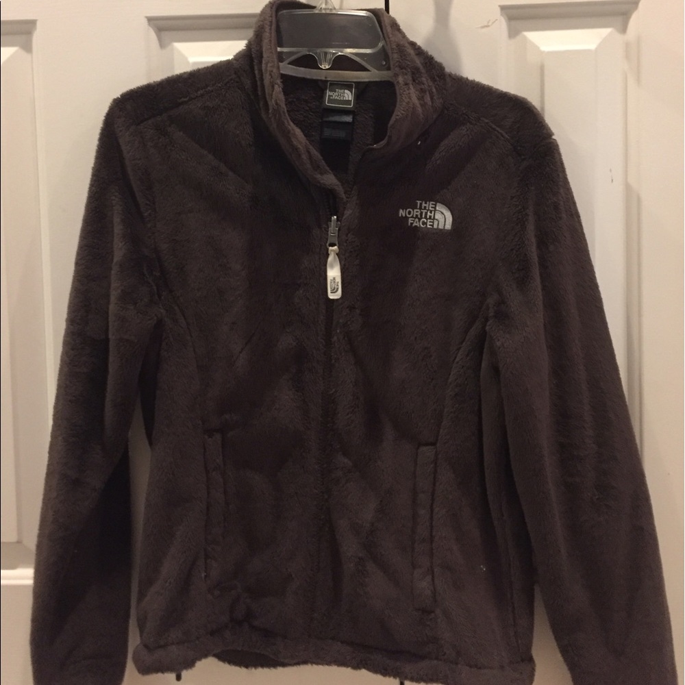 Brown North Face jacket