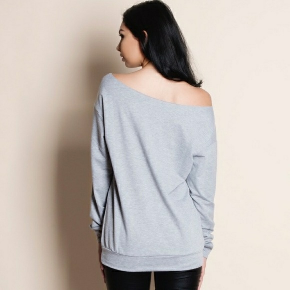 NWT I WOKE UP LIKE THIS SLOUCHY TOP - Picture 3 of 3