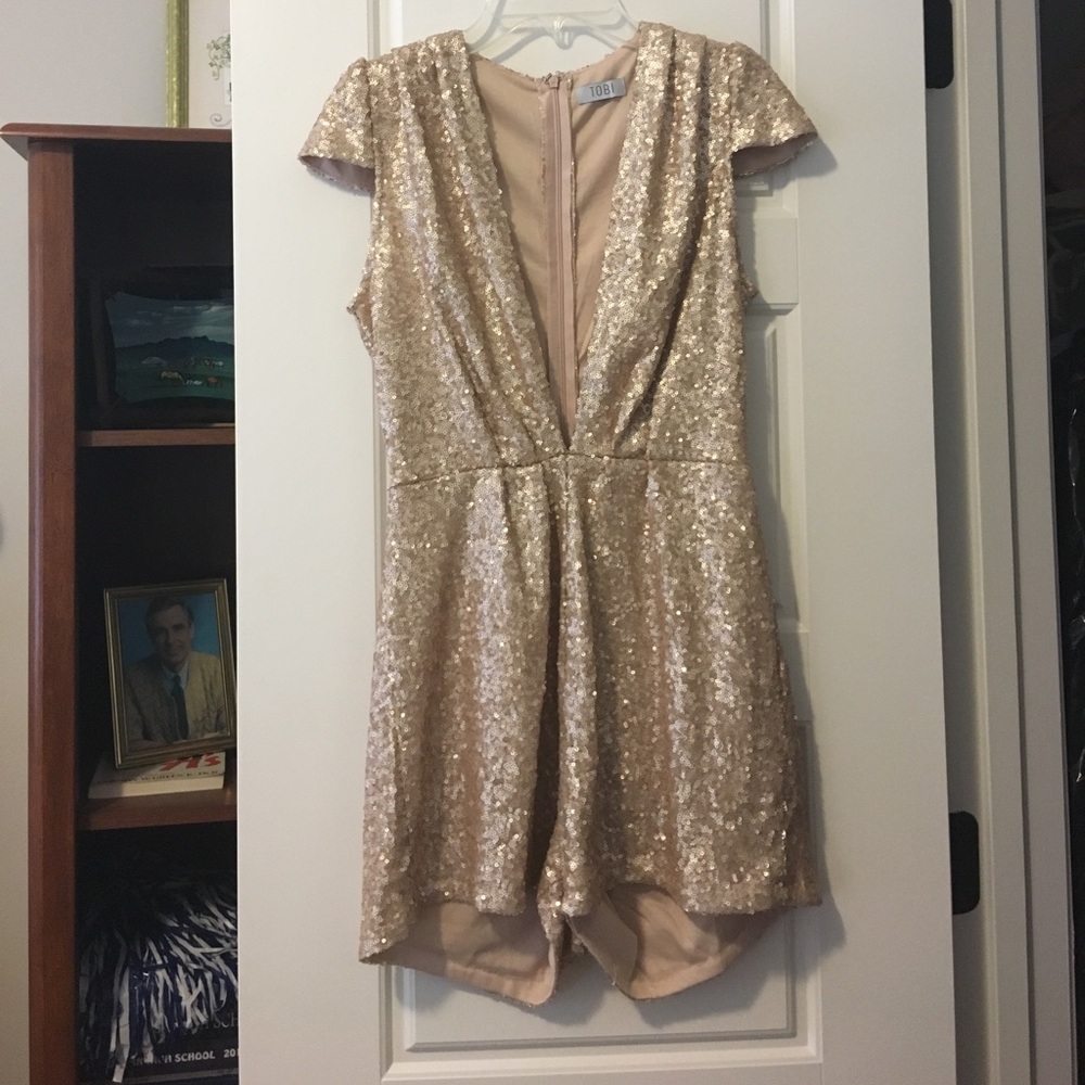 Sequin romper