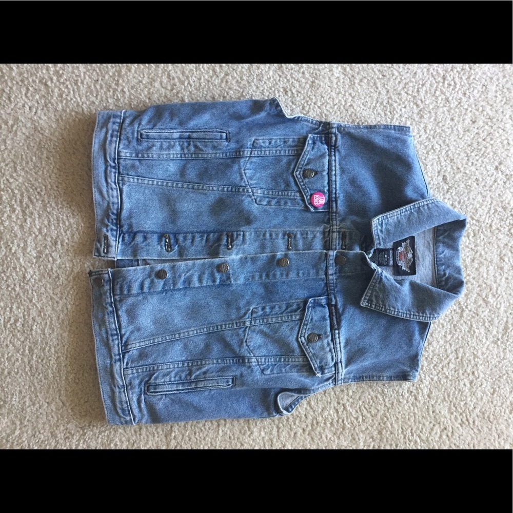 Harley Davidson Jean Vest