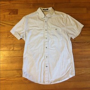 Denim & Flower Premium Button T-Shirt