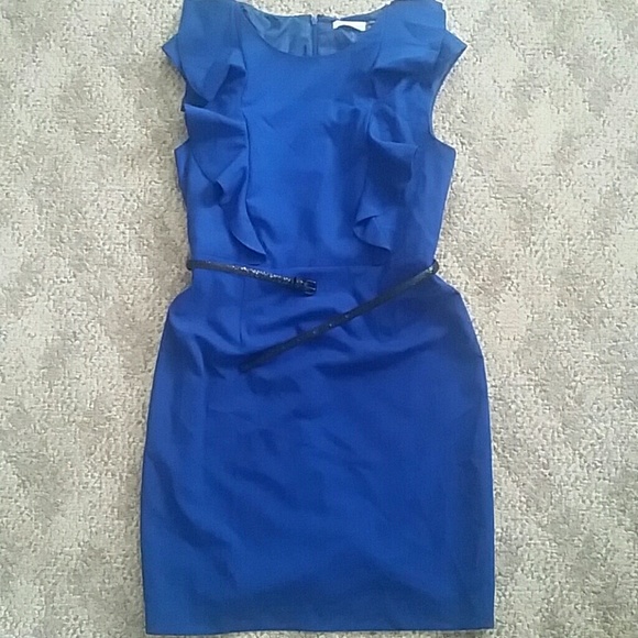 Calvin klein Dress w/ belt - Picture 1 of 6