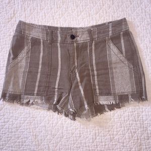 Free People Frayed Shorts
