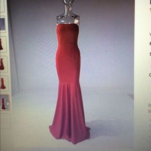 Women's sleeveless Mermaid dress