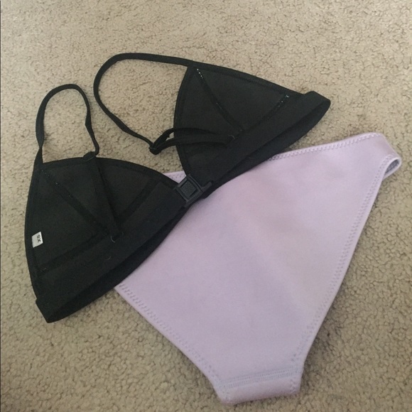 Neoprene (triangl) bikini: Bambi- sugar plum - Picture 2 of 2