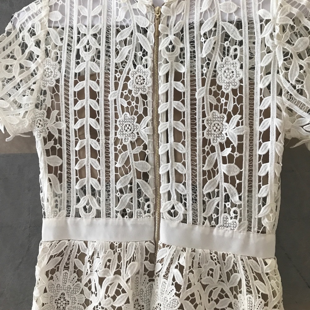 Bronx & Banco White lace dress - Picture 3 of 3