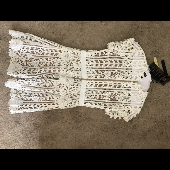 Bronx & Banco White lace dress - Picture 2 of 3