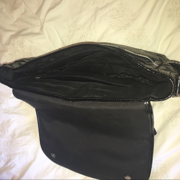 Coach Signature PVC Coated Canvas Messenger Bag - Picture 3 of 4