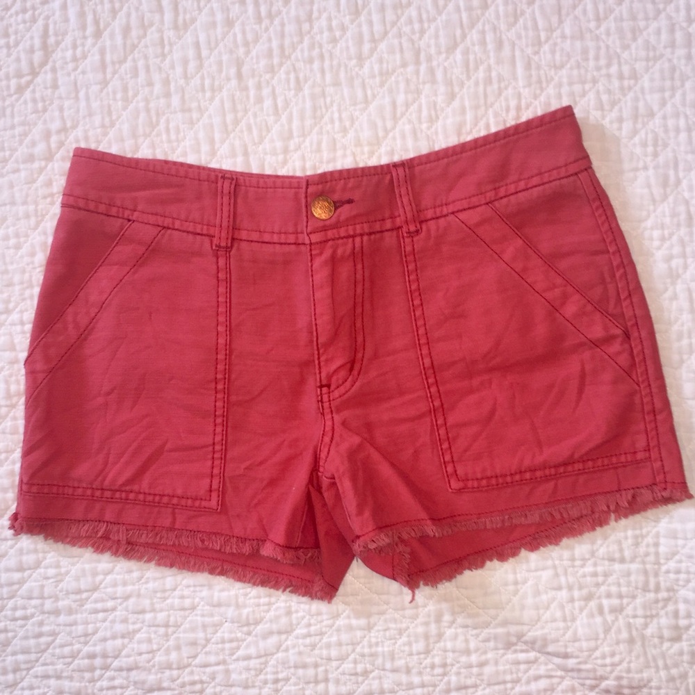 Free People Frayed Shorts