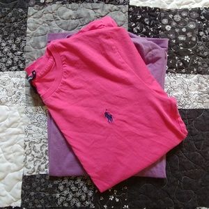 A two-pack of Ralph Lauren t-shirts.