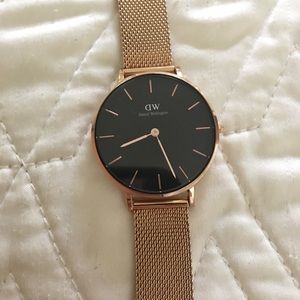 Daniel Wellington classic petite rose gold watch