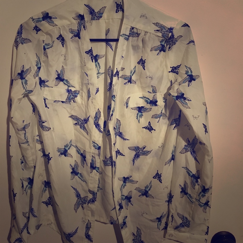 Silly long sleeve button up