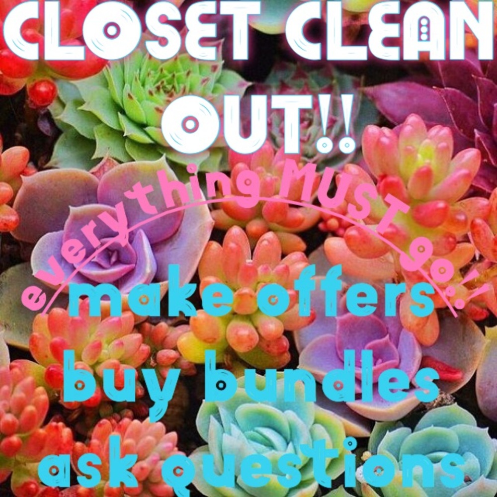 🎉💖CLOSET CLEAN OUT!!💖🎉