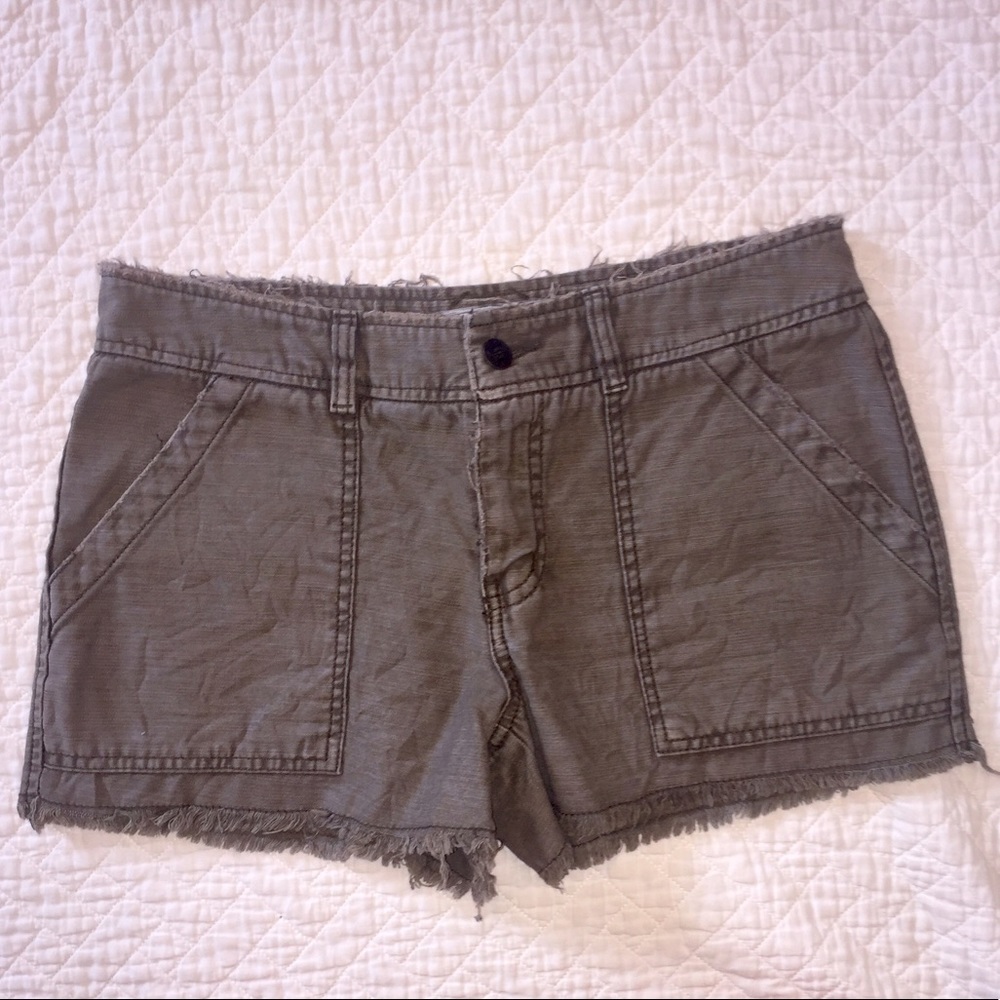 Free People Frayed Shorts