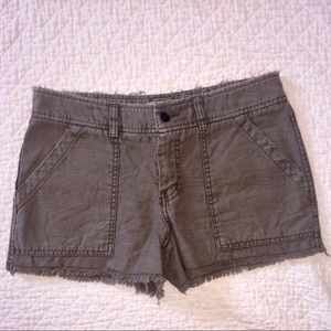 Free People Frayed Shorts