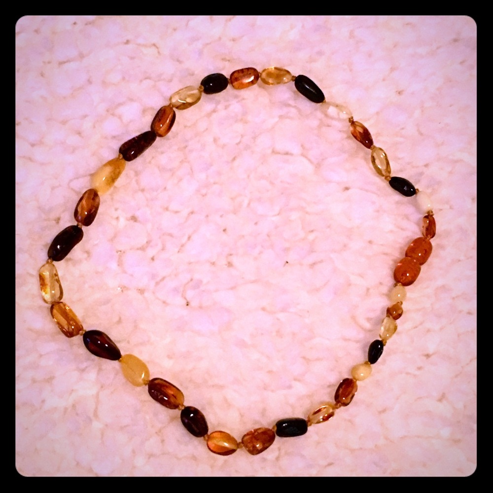 Genuine Amber Teething Necklace