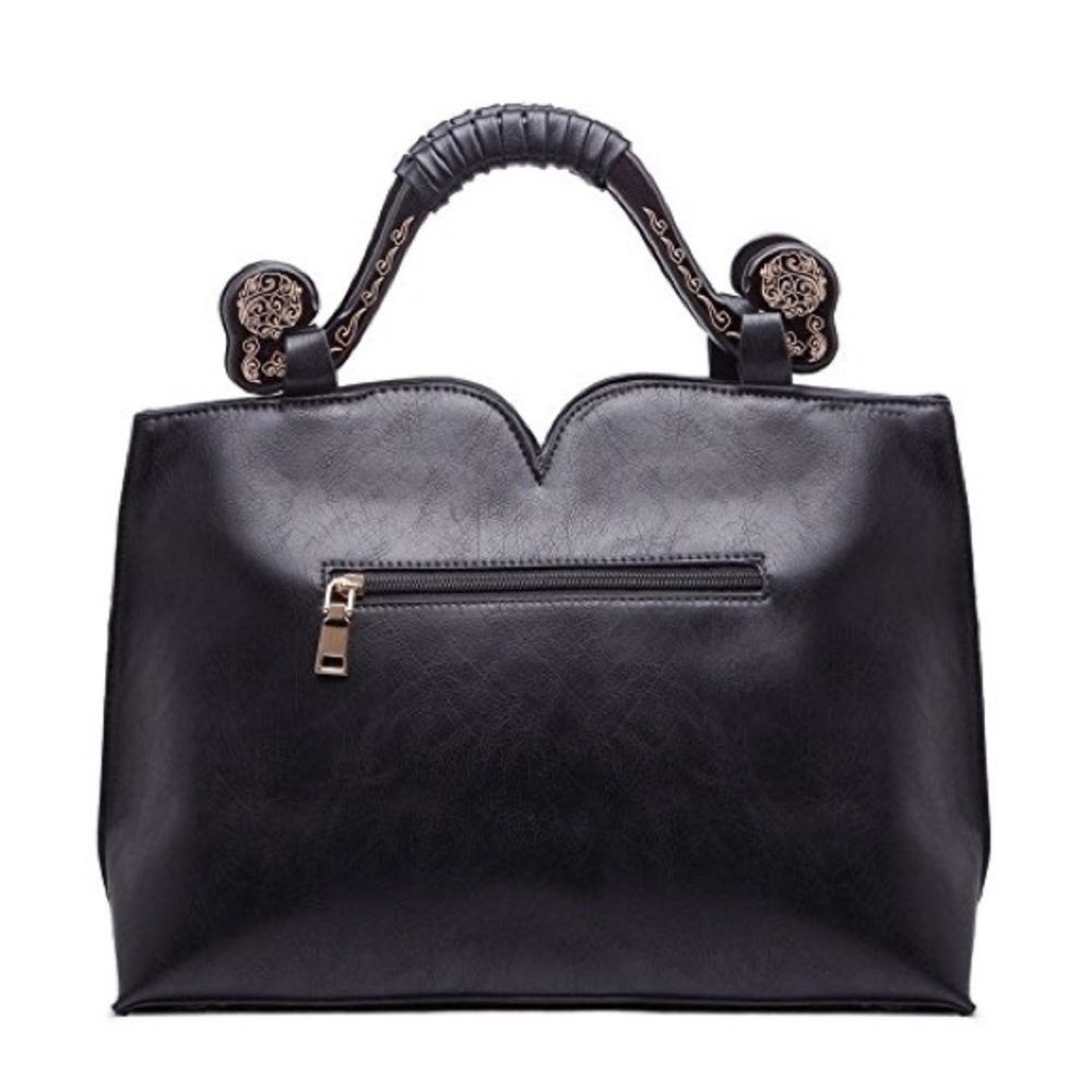 🆕 Unique Black Flower Purse - Picture 6 of 8