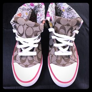 High top Coach Converse