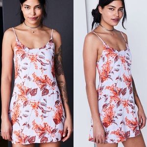 Kimchi Blue Cambridge Floral Dobby Slip Dress