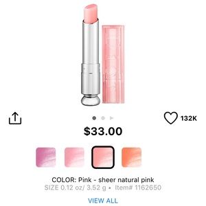 Dior Addict Lip Glow Color Riviver Balm