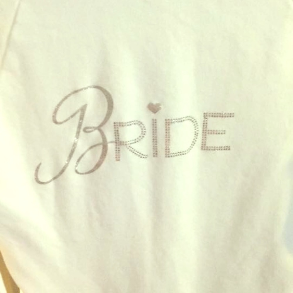 Victoria secret zip up bridal hoodie