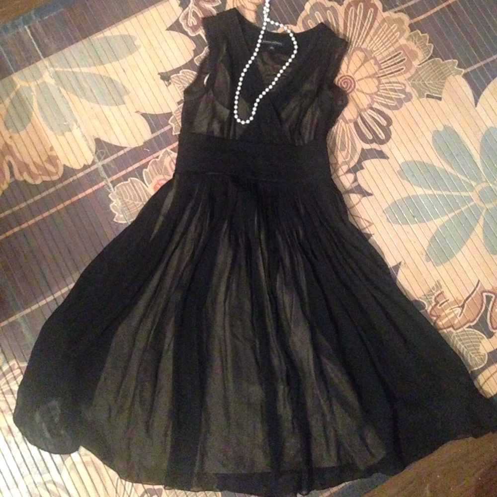 BANANA REPUBLIC LBD slip dress sz 2