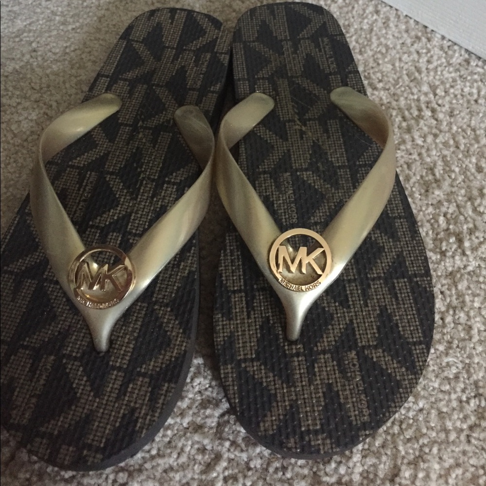 Michael Kors flip flops