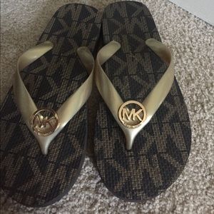 Michael Kors flip flops