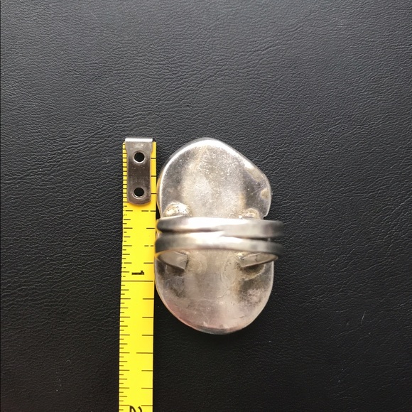 ❌SOLD❌•Old Pawn Turquoise & Coral Ring• - Picture 8 of 8