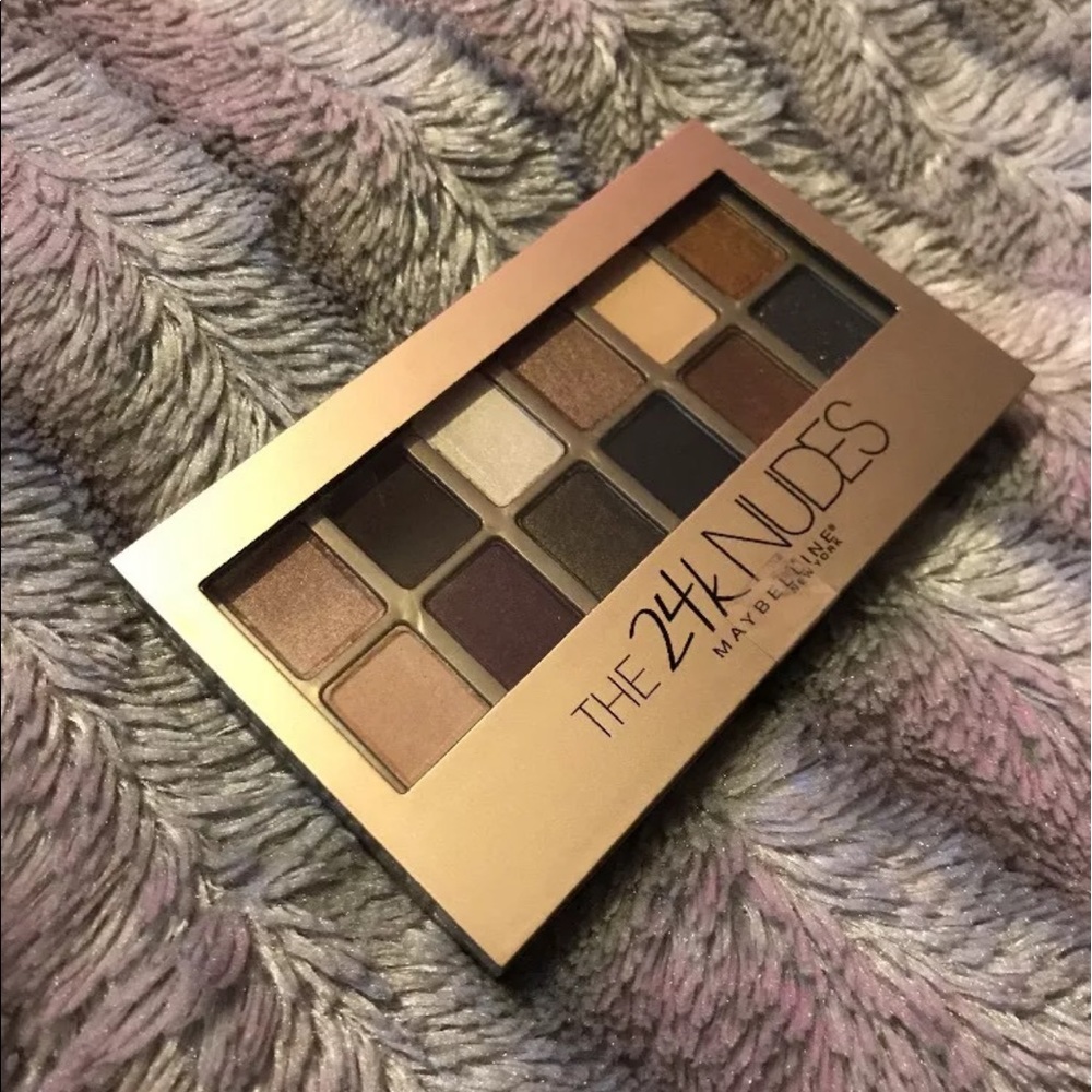 The 24k Nude Maybelline NY Pallete 💋