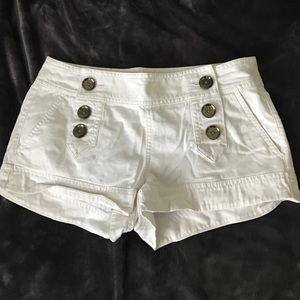 White Shorts in Size 2